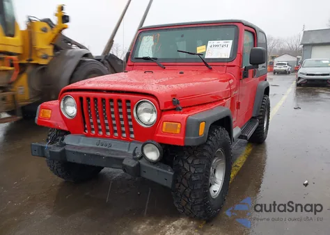 2003 Jeep Wrangler Sport из США, поврежденный, VIN 1J4FA49S93P335296